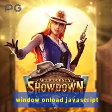 window onload javascript